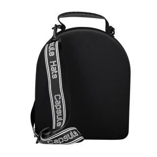 Capsule Hats hat Carrier Case (Black)