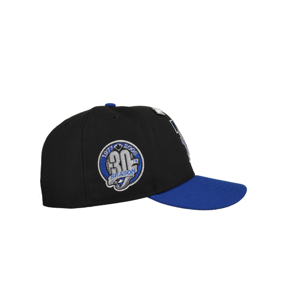 Toronto Blue Jays 30th Season Black/Black Metallic 59Fifty Fitted Hat