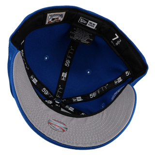 Anaheim Angels 50th Anny Blue Metallic 59Fifty Fitted Hat