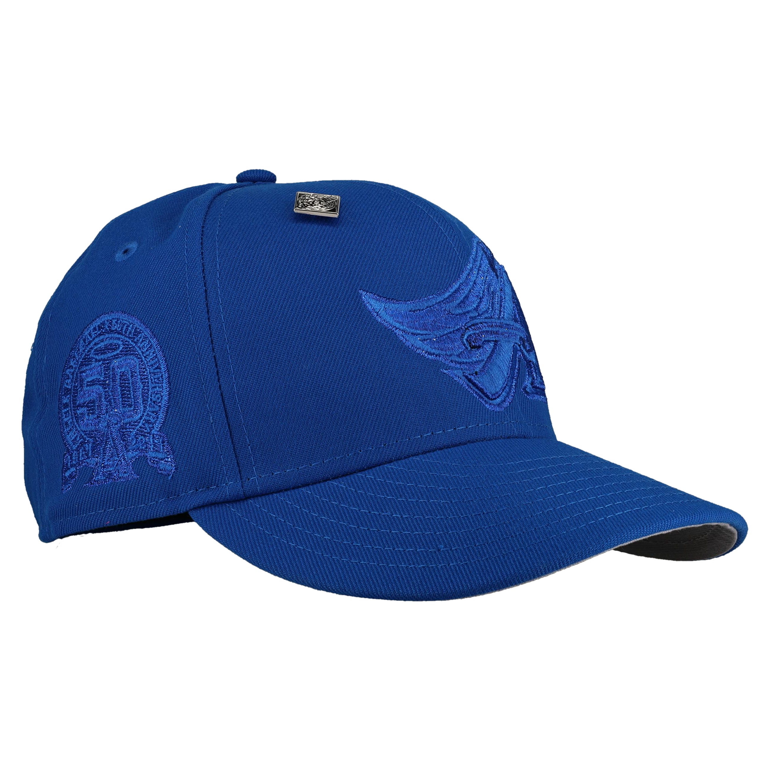 Anaheim Angels 50th Anny Blue Metallic 59Fifty Fitted Hat