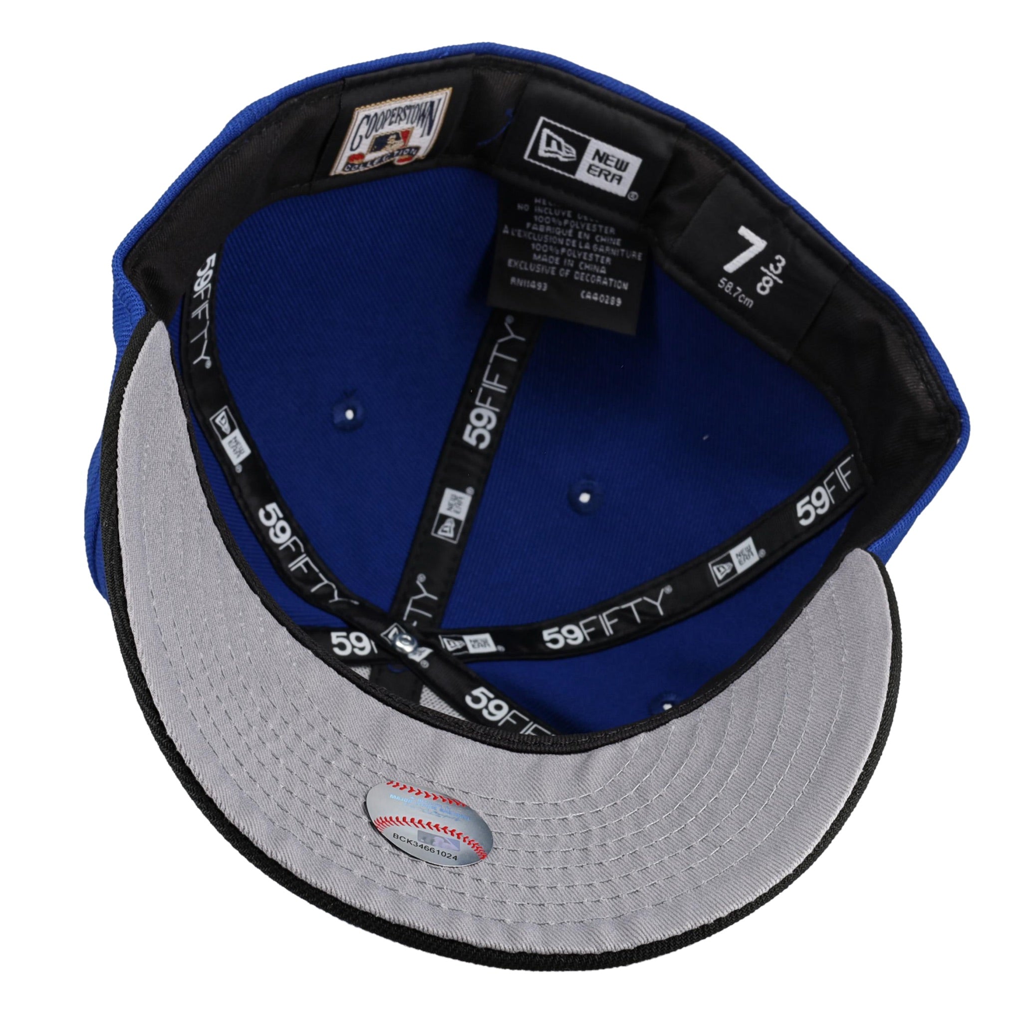 Chicago White Sox 2005 WS Metallic Blue 59fifty Fitted hat