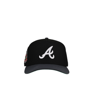 Atlanta Braves 2017 New Era 9Fifty A Frame Snapback Hat (Black/Graphite)