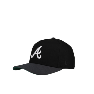 Atlanta Braves 2017 New Era 9Fifty A Frame Snapback Hat (Black/Graphite)