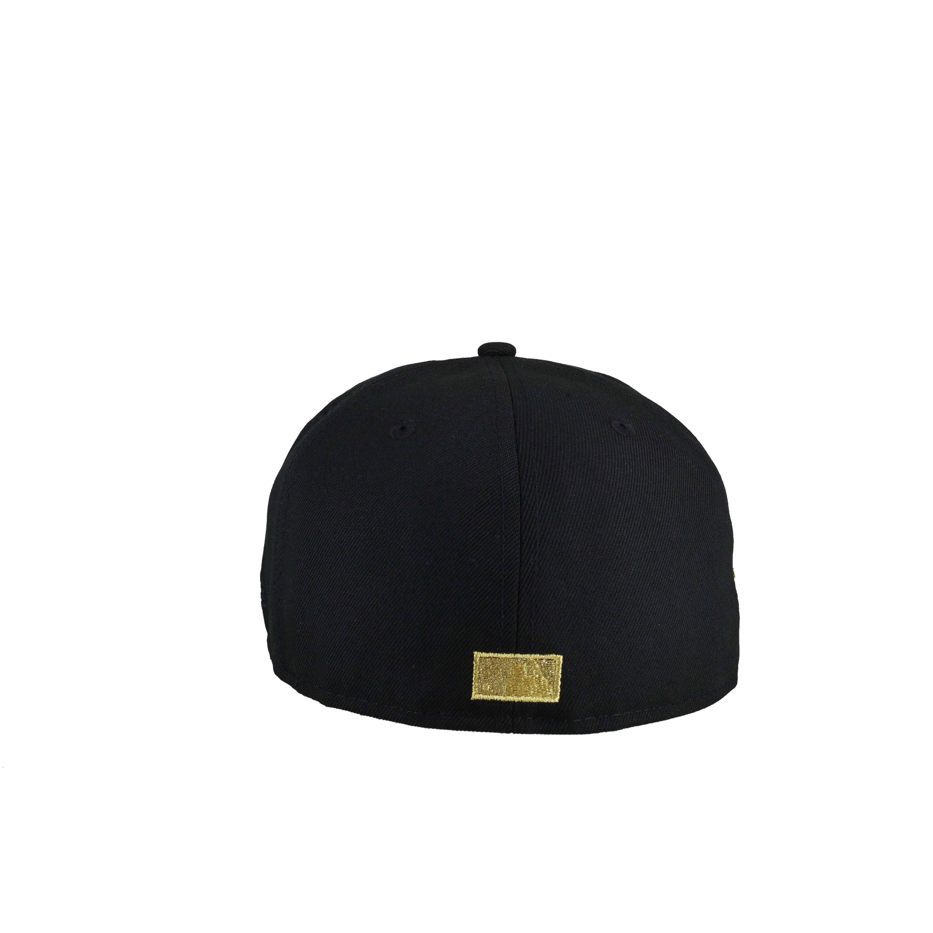 Atlanta Braves 1999 World Series Gold Script Metallic 59Fifty Fitted Hat