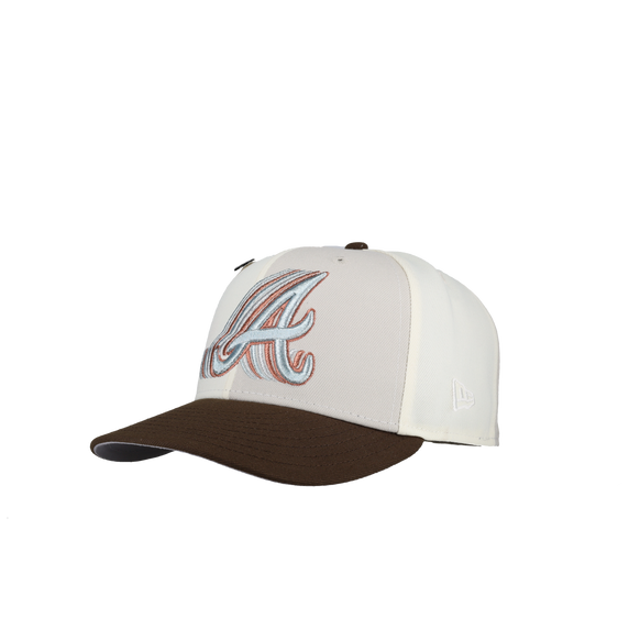 Atlanta Braves 2017 Inaugural Metallic Pinwheel 59Fifty Fitted Hat