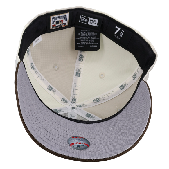 Atlanta Braves 2017 Inaugural Metallic Pinwheel 59Fifty Fitted Hat