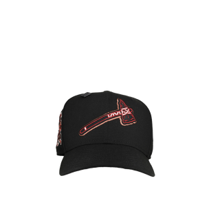 Atlanta Braves Hammer 30th Season Metallic 59Fifty Fitted Hat