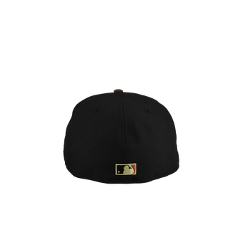 Atlanta Braves 1995 World Series Copper Trippy Metallic 59Fifty Fitted Hat