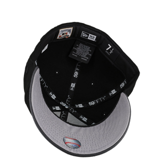 Atlanta Braves 30th Season Black Graphite Gold Metallic 59Fifty Fitted Hat