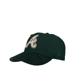 Atlanta Braves 30th Season Green Corduroy Metallic 59Fifty Fitted Hat