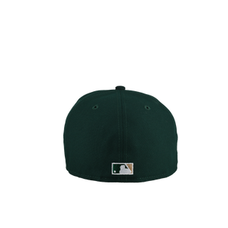 Atlanta Braves 30th Season Green Corduroy Metallic 59Fifty Fitted Hat