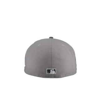 Atlanta Braves Cool Grey 2017 Inaugural Season Metallic 59Fifty Fitted Hat (RESTOCK)