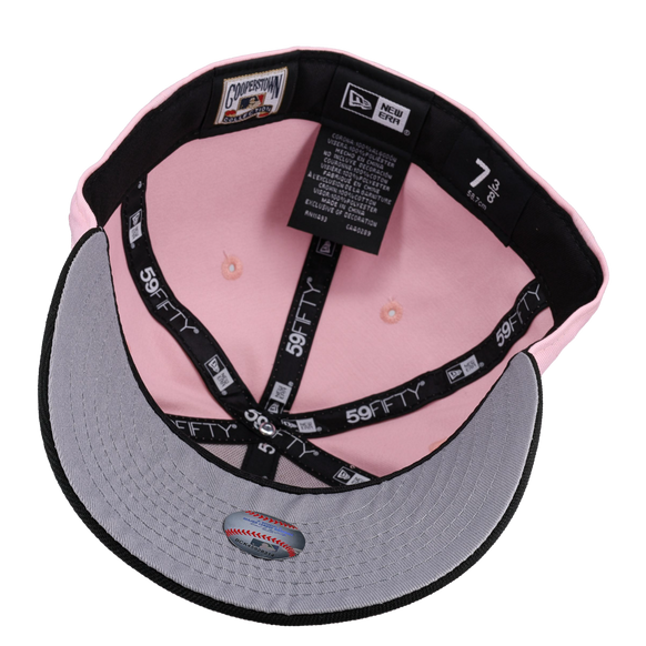 Atlanta Braves 1999 World Series Pink Metallic 59Fifty Fitted Hat