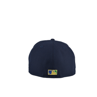 Atlanta Braves 2017 Inaugural Season Navy Metallic 59Fifty Fitted Hat