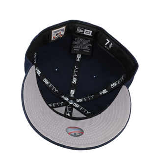 Atlanta Braves 2017 Inaugural Season Navy Metallic 59Fifty Fitted Hat