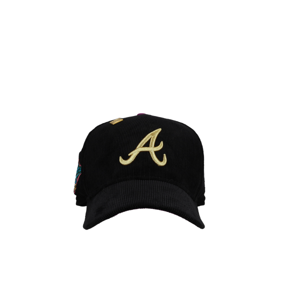 Atlanta Braves '96 Olympic Collection Corduroy 1996 World Series Fitted Hat (RESTOCK)