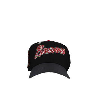 Atlanta Braves 30th Season Metallic Black/Graphite 59Fifty Fitted Hat