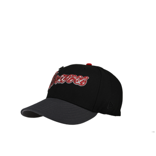 Atlanta Braves 30th Season Metallic Black/Graphite 59Fifty Fitted Hat