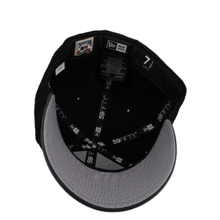 Atlanta Braves 30th Season Metallic Black/Graphite 59Fifty Fitted Hat