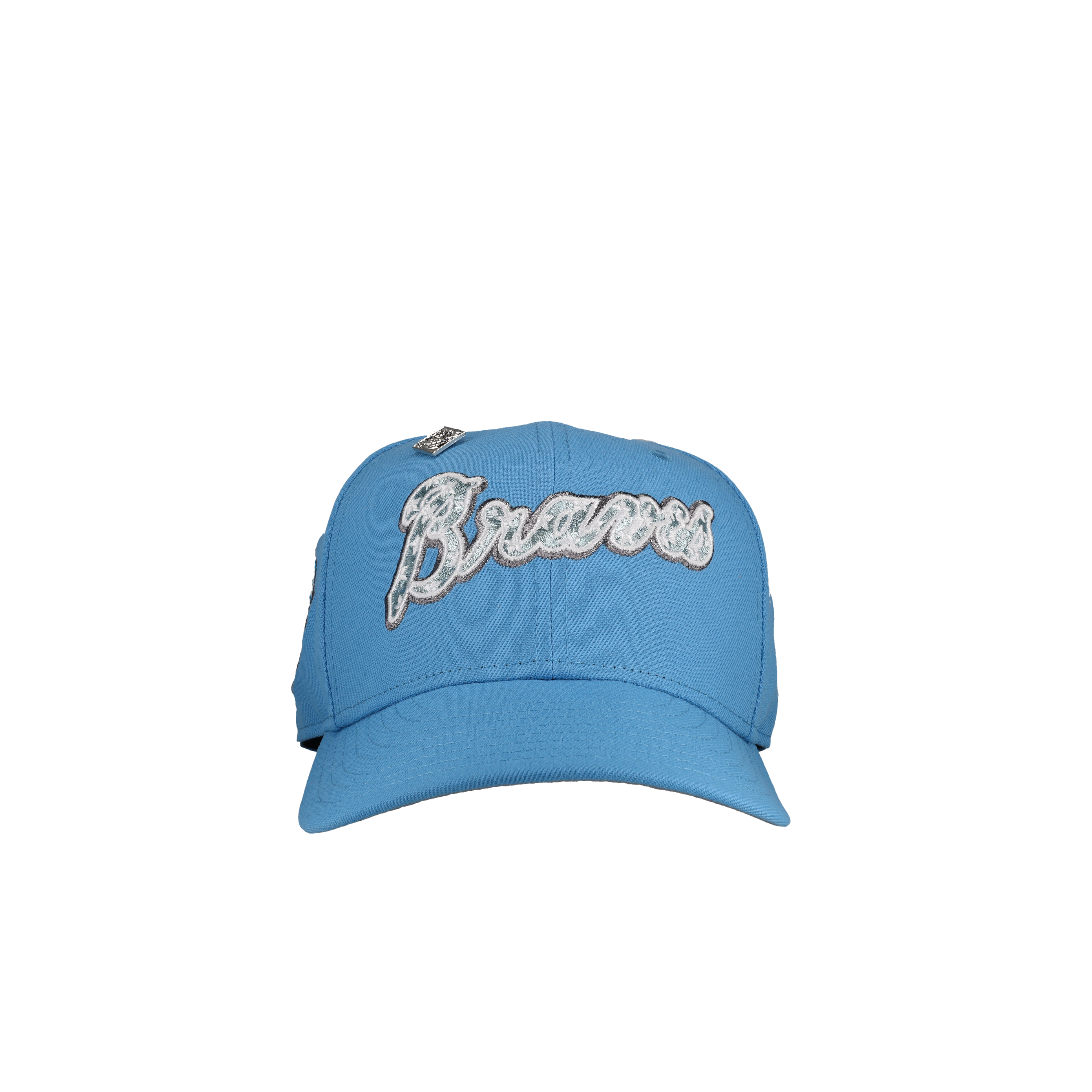 Atlanta Braves 1999 World Series Icey Stars Metallic 59Fifty Fitted Hat