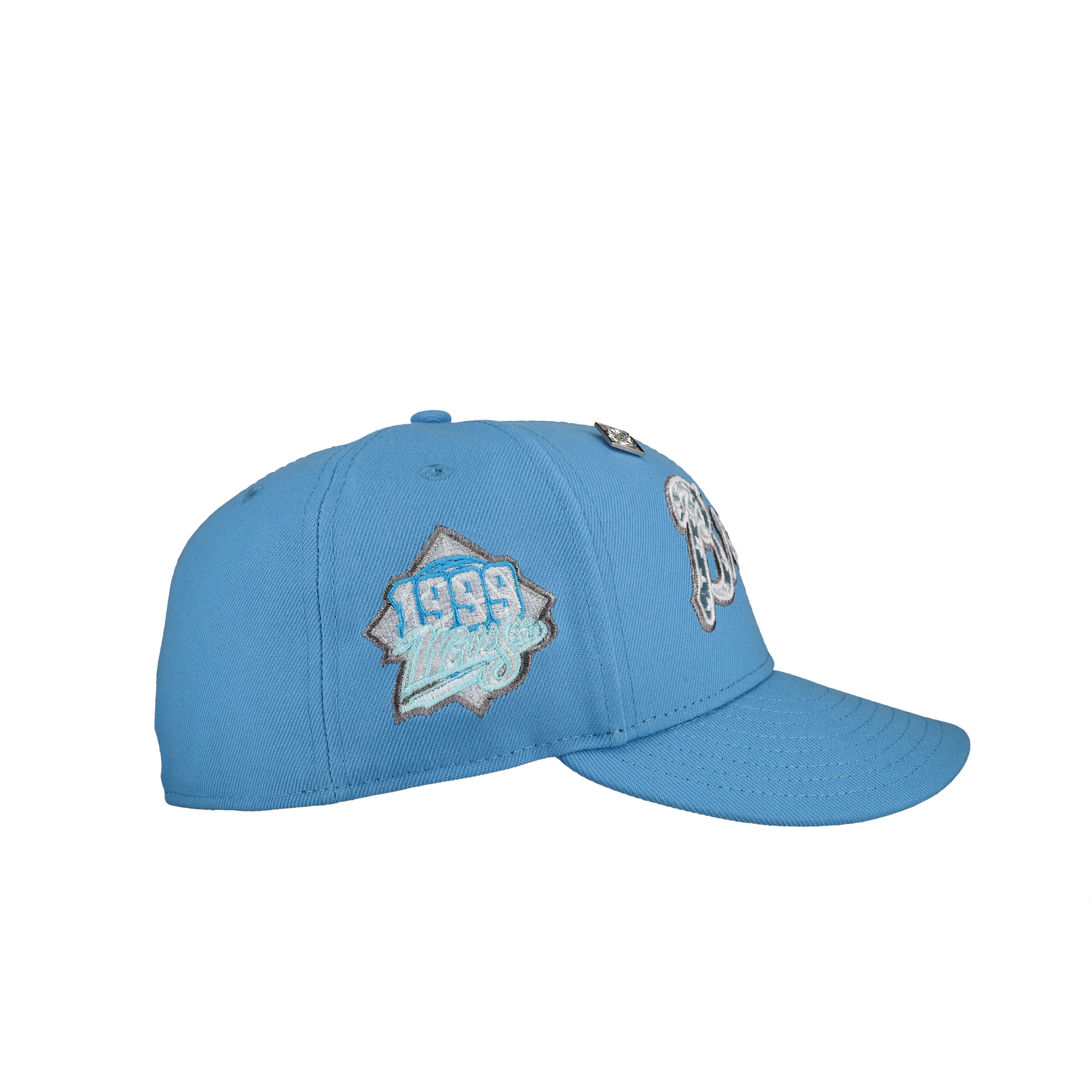 Atlanta Braves 1999 World Series Icey Stars Metallic 59Fifty Fitted Hat