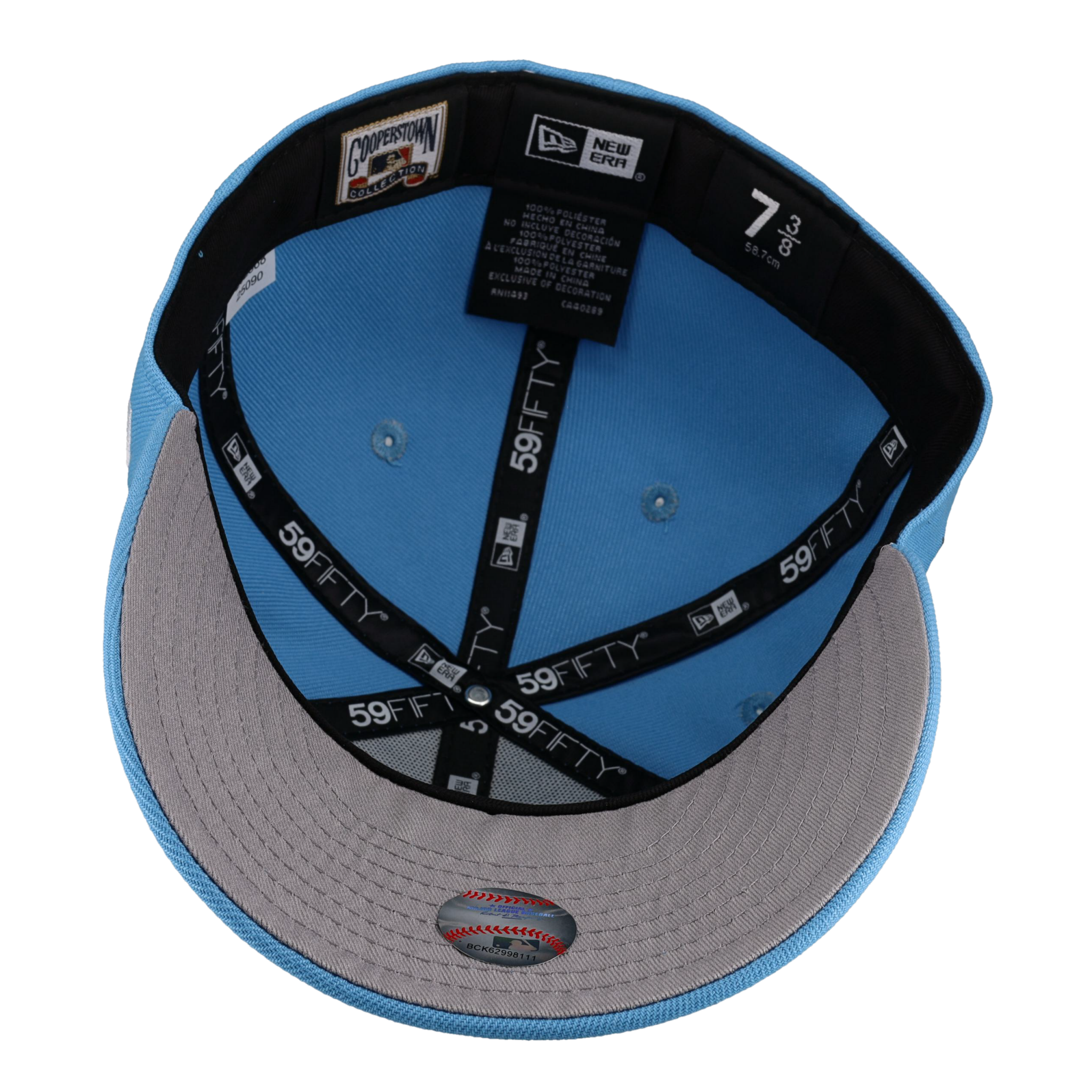 Atlanta Braves 1999 World Series Icey Stars Metallic 59Fifty Fitted Hat