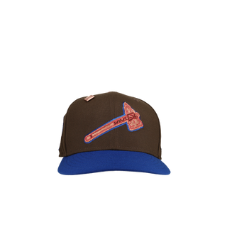 Atlanta Braves 1999 WS Walnut Royal Copper Metallic 59Fifty Fitted Hat