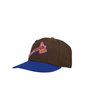 Atlanta Braves 1999 WS Walnut Royal Copper Metallic 59Fifty Fitted Hat