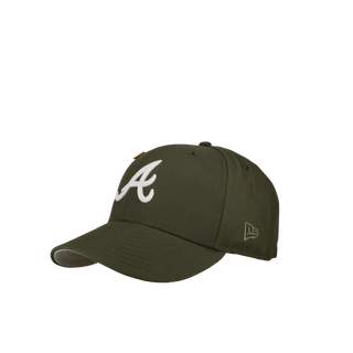 Atlanta Braves 1996 Word Series Glow In Dark Olive/Stone 59Fifty Fitted Hat
