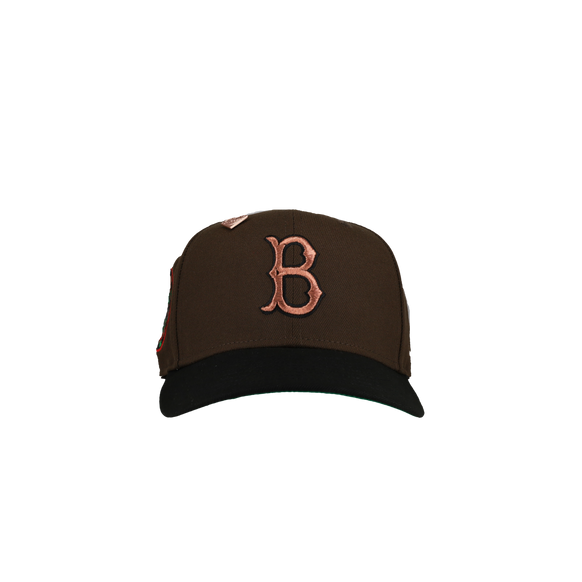 Brooklyn Dodgers 1942 Reimagined Walnut Metallic Copper 59Fifty Fitted Hat