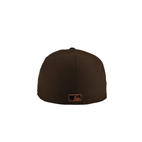 Brooklyn Dodgers 1942 Reimagined Walnut Metallic Copper 59Fifty Fitted Hat