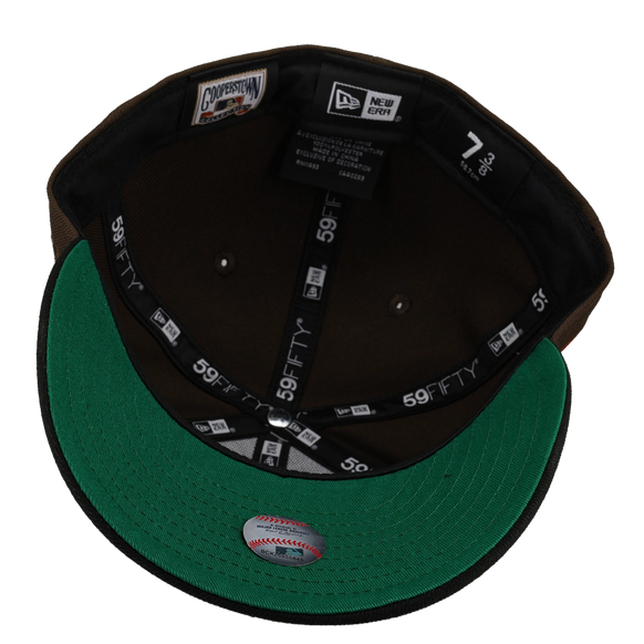 Brooklyn Dodgers 1942 Reimagined Walnut Metallic Copper 59Fifty Fitted Hat