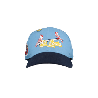 St. Louis Cardinals Blue 100th Anniversary 59Fifty Fitted Hat