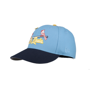 St. Louis Cardinals Blue 100th Anniversary 59Fifty Fitted Hat