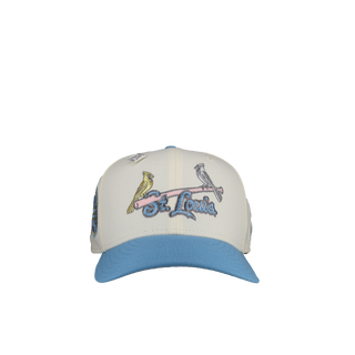 St Louis Cardinals Busch Stadium Chrome Cotton Candy Metallic 59Fifty Fitted Hat