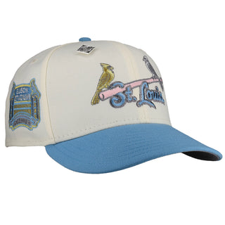 St Louis Cardinals Busch Stadium Chrome Cotton Candy Metallic 59Fifty Fitted Hat