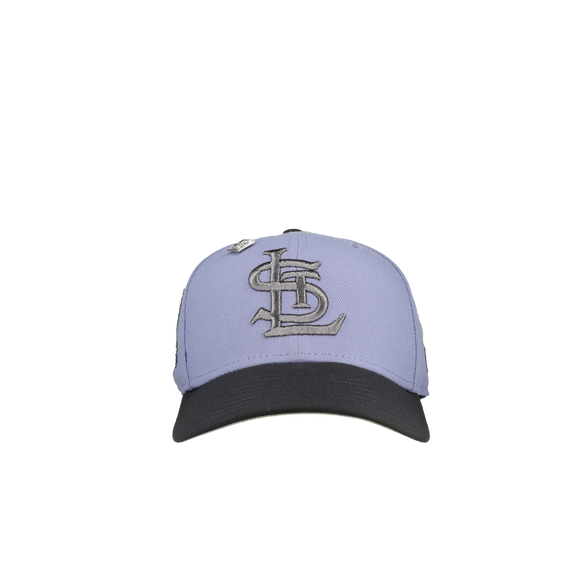 St Louis Cardinals Final Season Lavender Metallic 59Fifty Fitted Hat