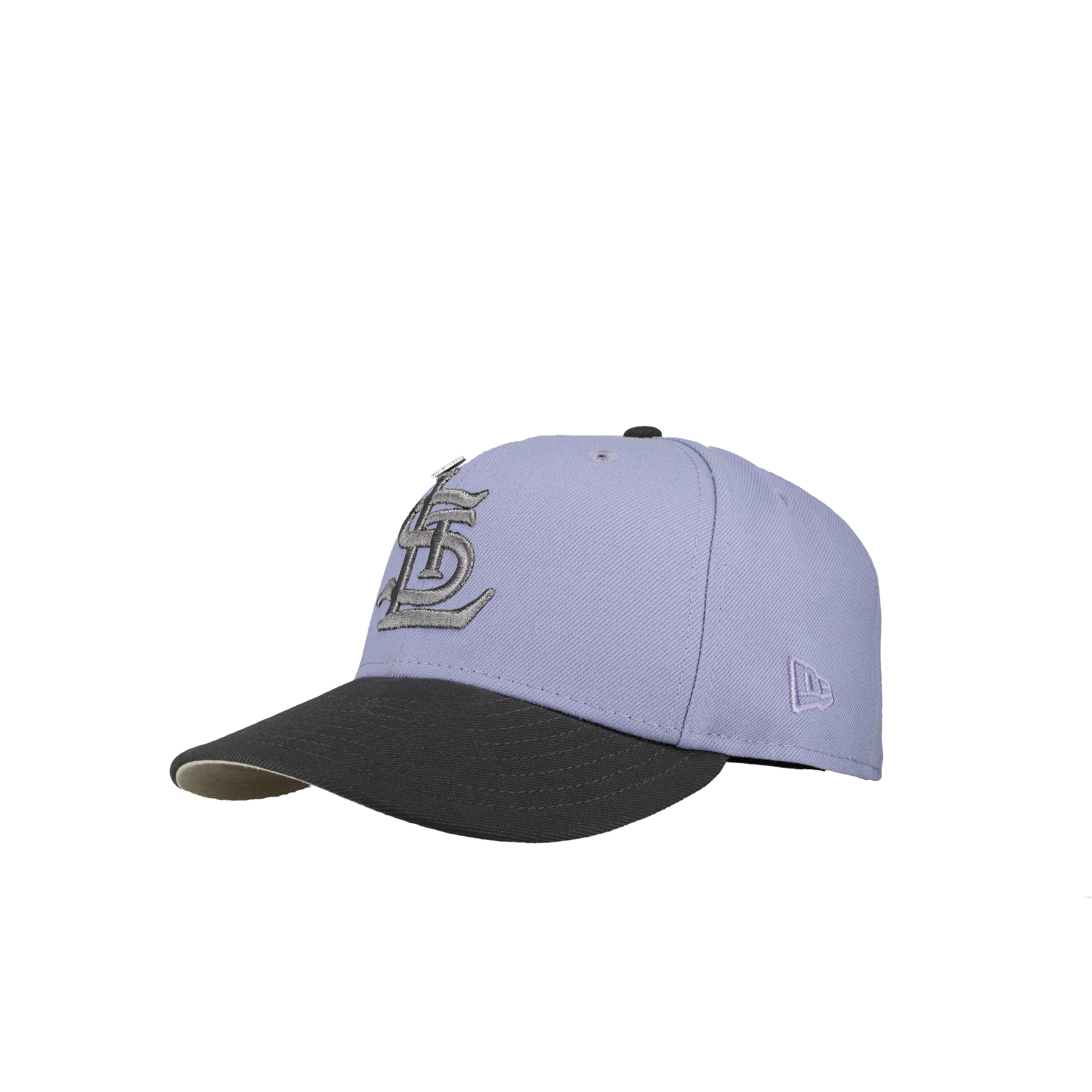St Louis Cardinals Final Season Lavender Metallic 59Fifty Fitted Hat
