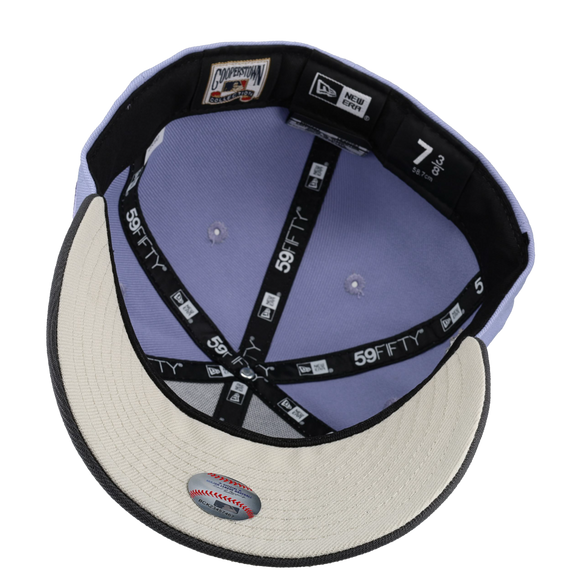 St Louis Cardinals Final Season Lavender Metallic 59Fifty Fitted Hat
