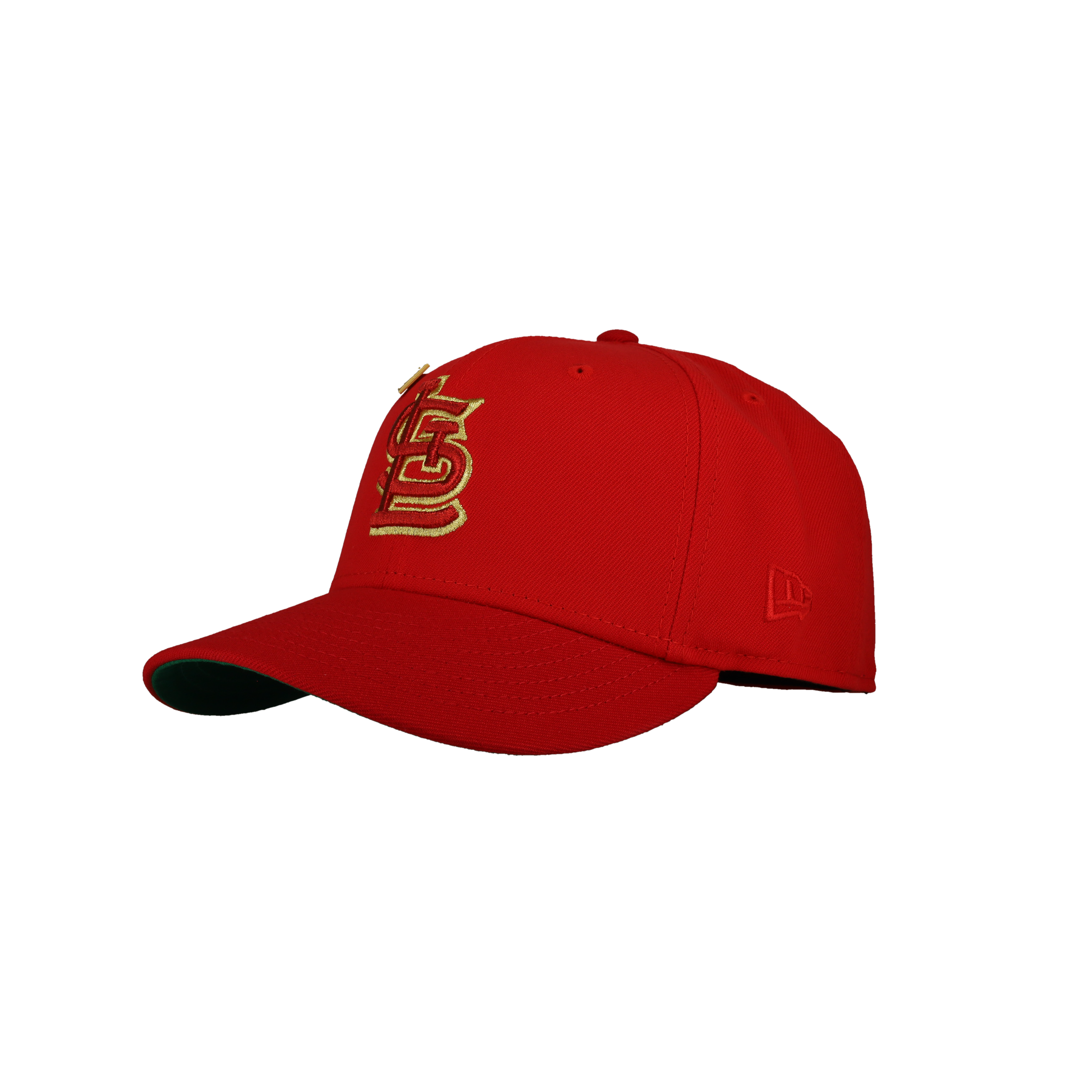 St Louis Cardinals Bob Gibson Metallic Red/Gold 59Fifty Fitted Hat