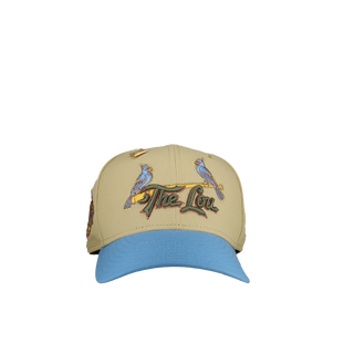 St Louis Cardinals 125th Anniversary Vegas Gold Blue Metallic 59Fifty Fitted Hat