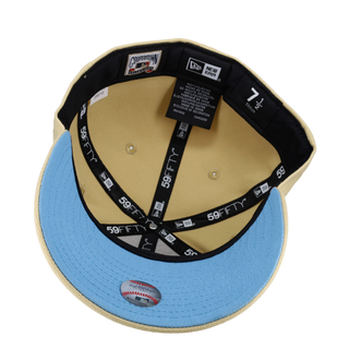 St Louis Cardinals Busch Stadium Vegas Gold/Baby Blue 59Fifty Fitted Hat