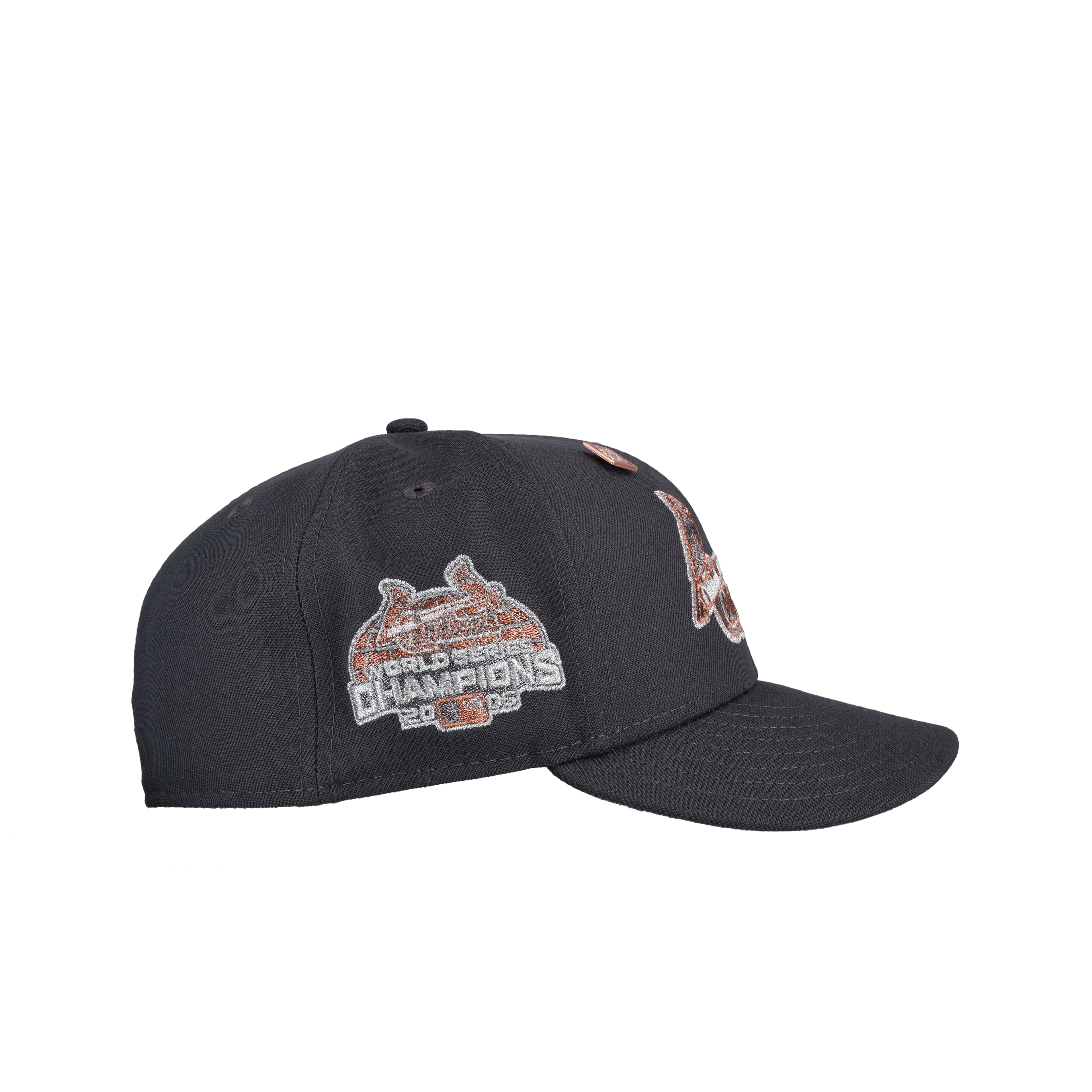 St Louis Cardinals 2006 World Series Champions Graphite Metallic 59Fifty Fitted Hat