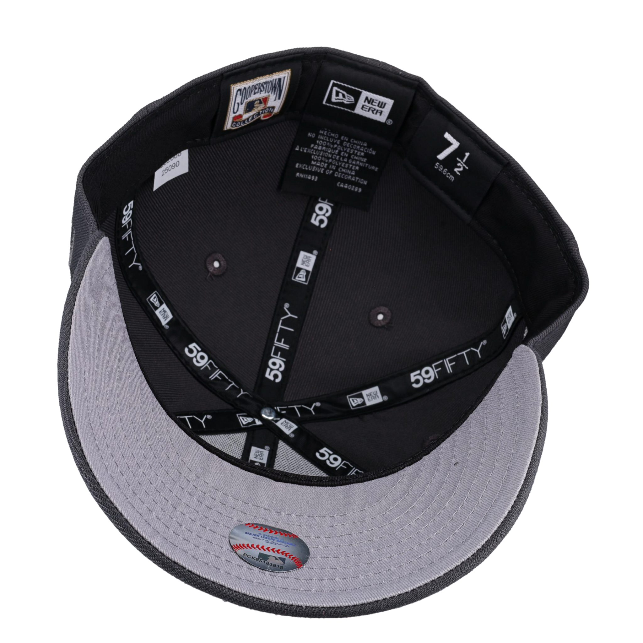 St Louis Cardinals 2006 World Series Champions Graphite Metallic 59Fifty Fitted Hat