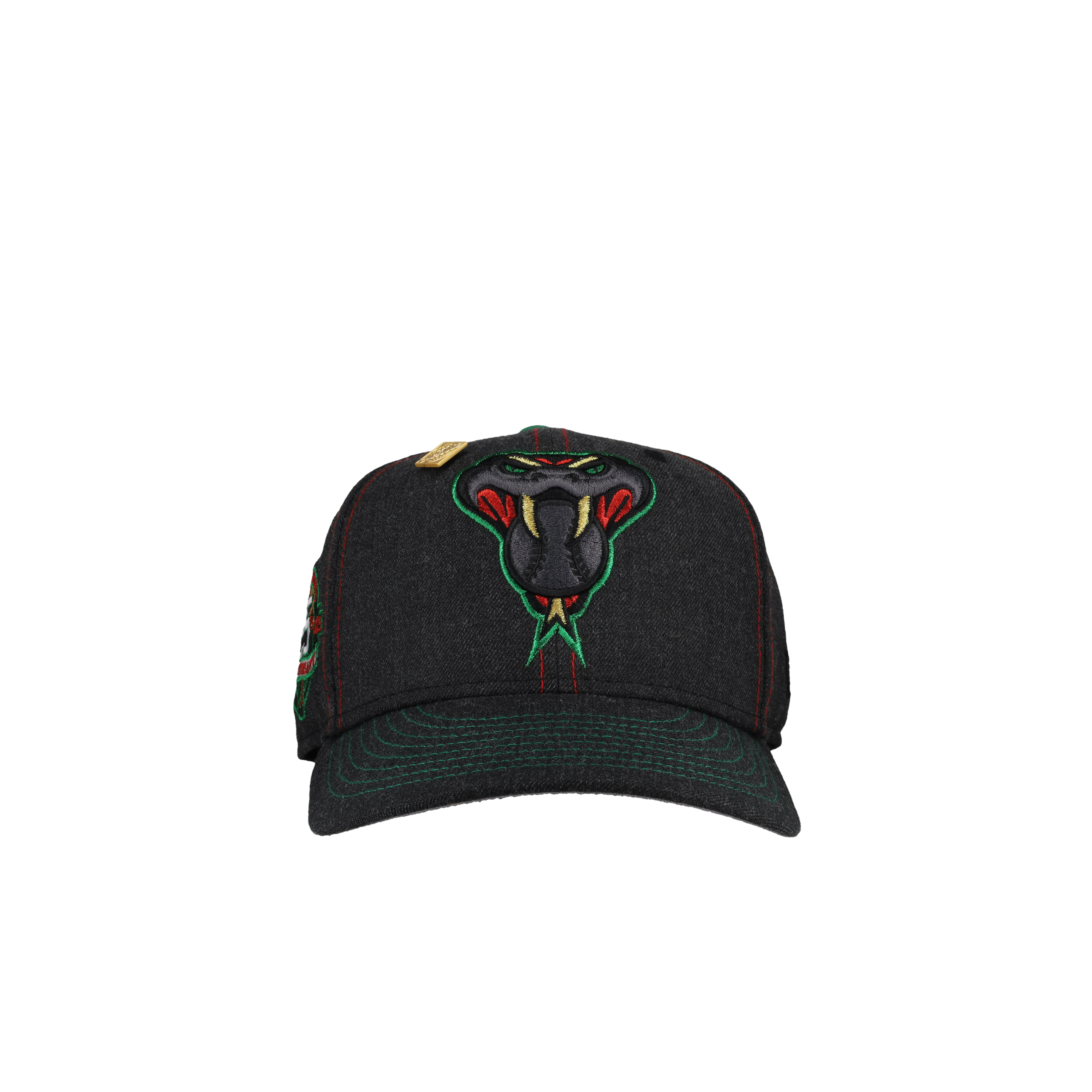 Arizona Diamondbacks Contrast Stitch Metallic 25th Anny 59Fifty Fitted Hat