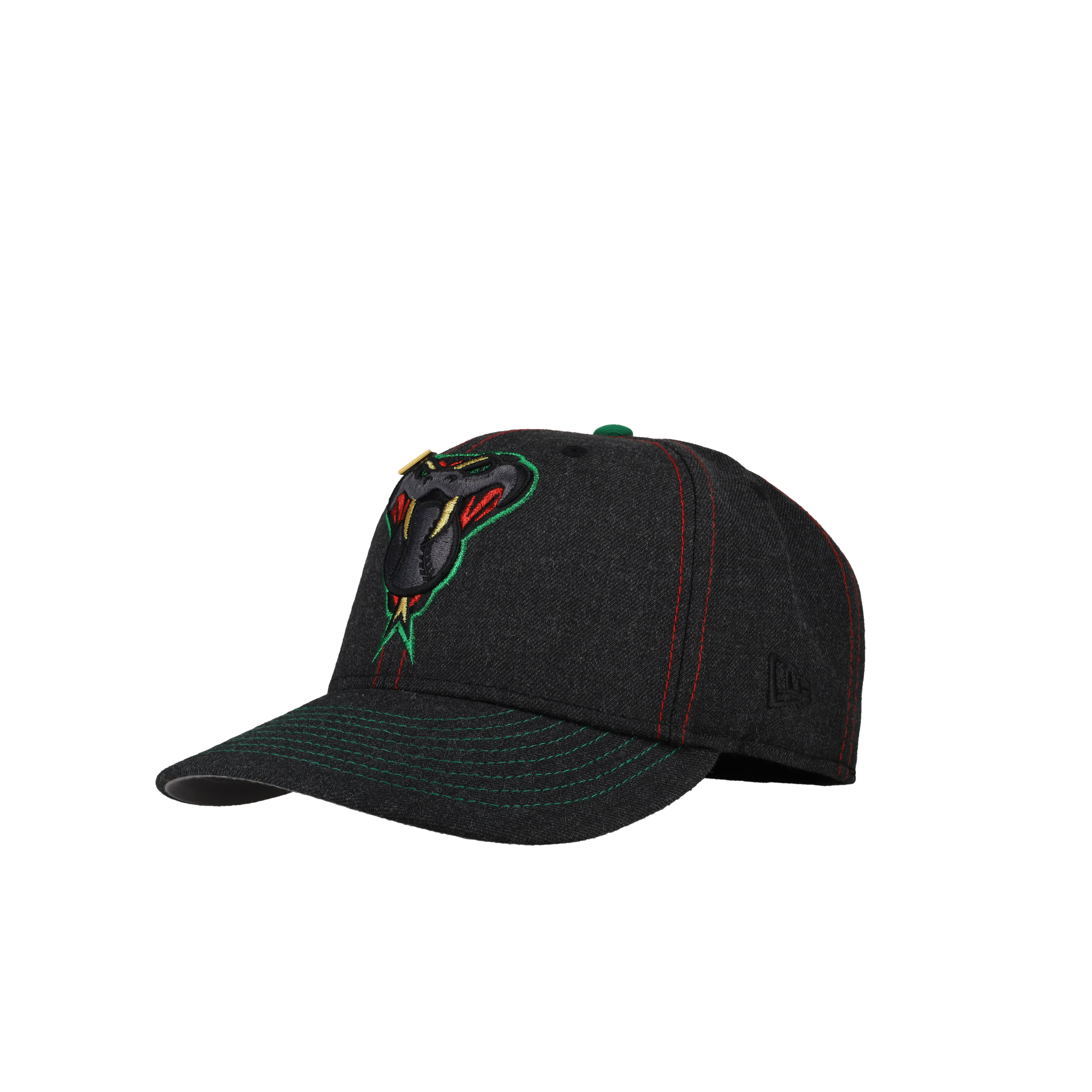 Arizona Diamondbacks Contrast Stitch Metallic 25th Anny 59Fifty Fitted Hat