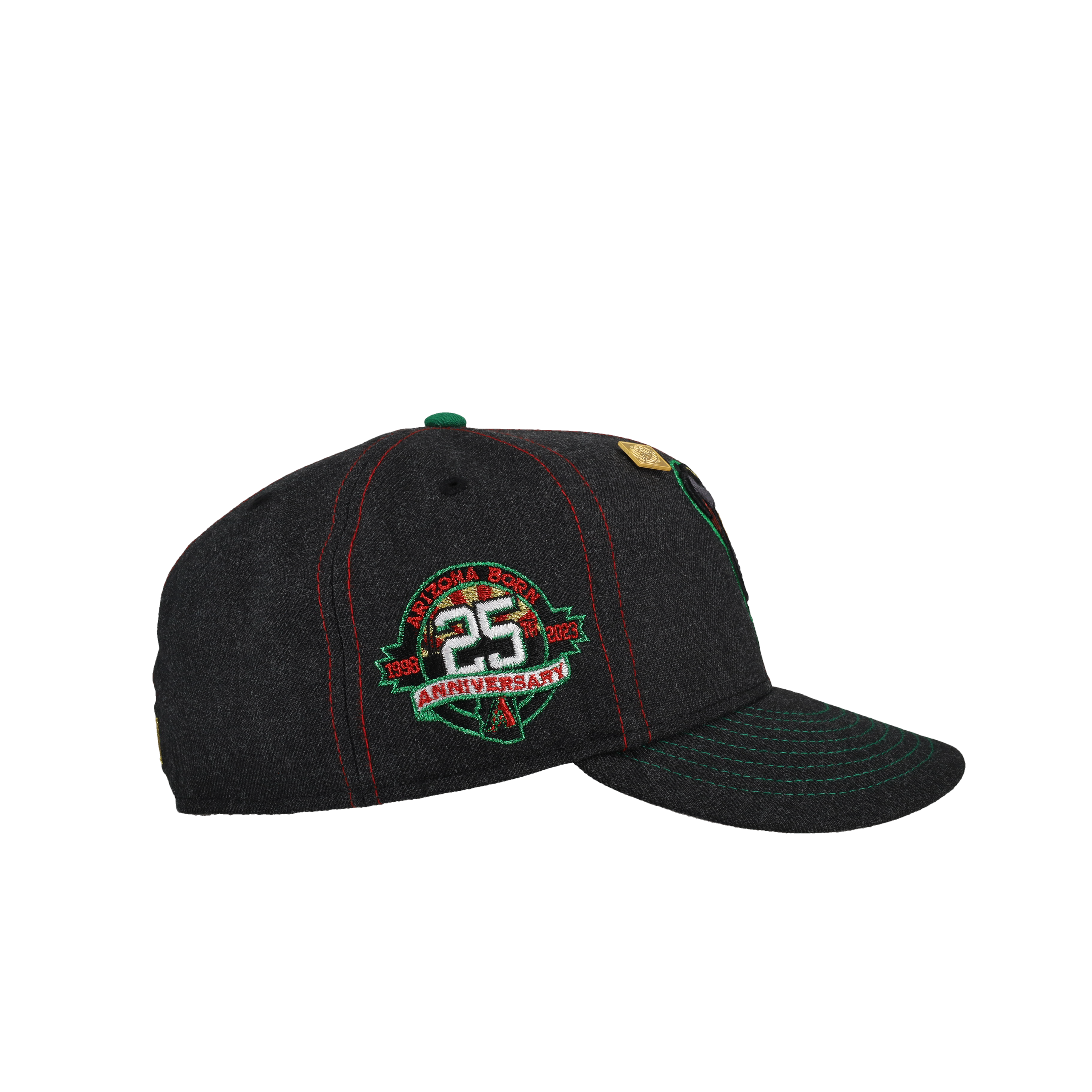 Arizona Diamondbacks Contrast Stitch Metallic 25th Anny 59Fifty Fitted Hat