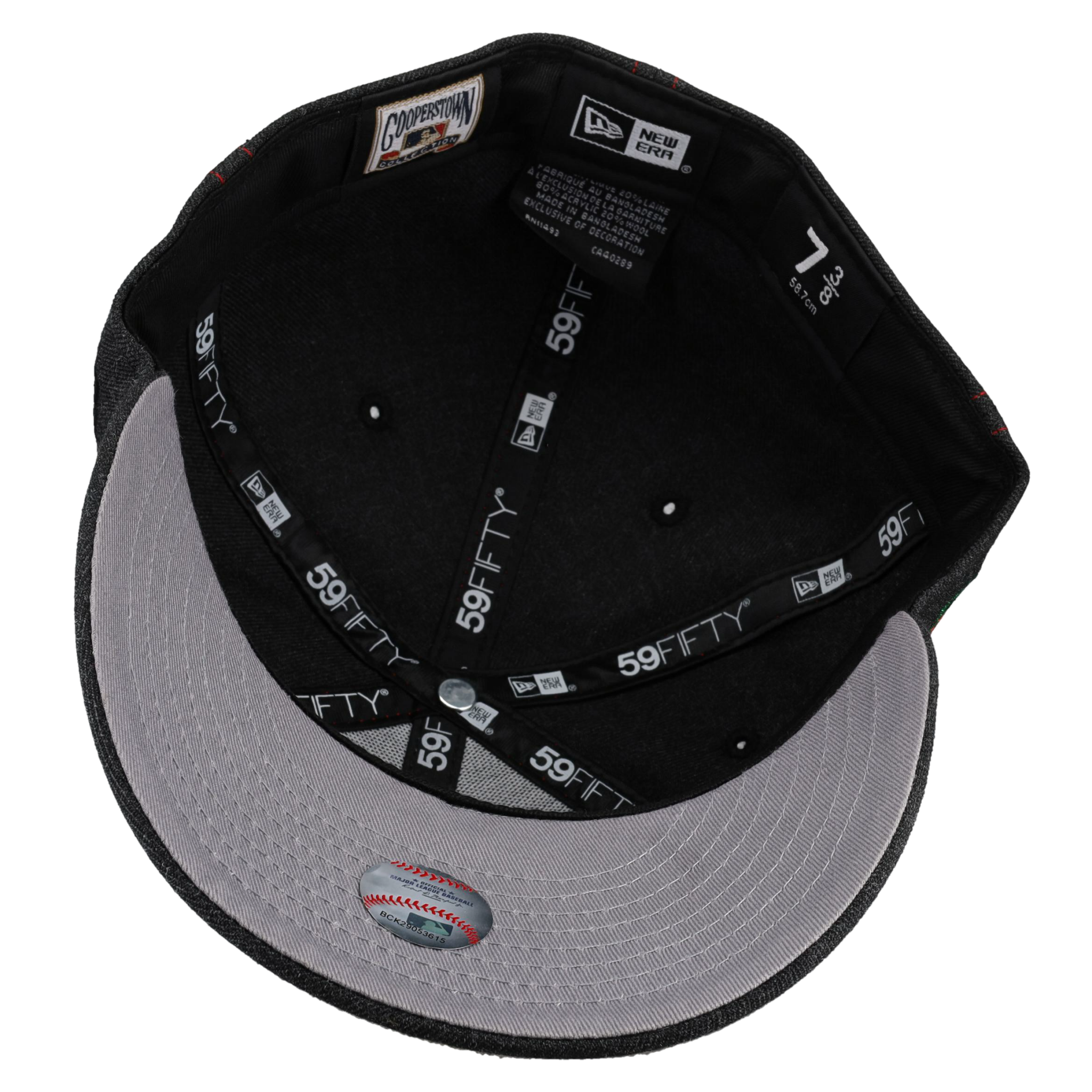 Arizona Diamondbacks Contrast Stitch Metallic 25th Anny 59Fifty Fitted Hat