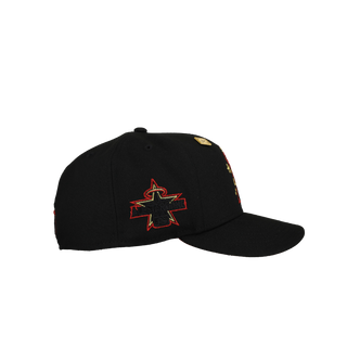 Anaheim Angels Celestial Metallic Blackout 2010 ASG (Red/Gold) 59Fifty Fitted Hat