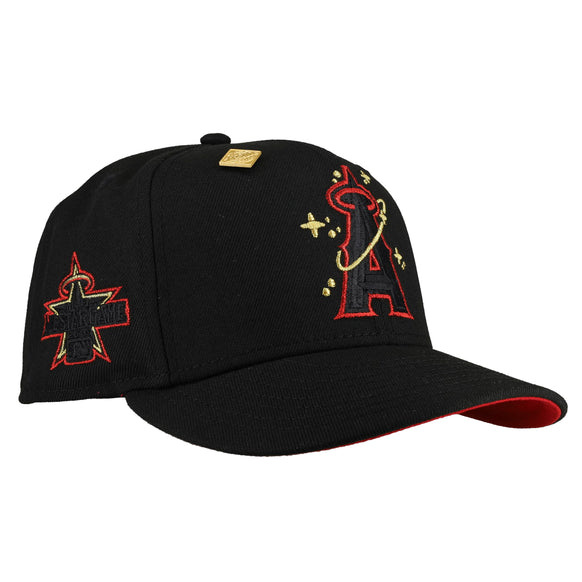 Anaheim Angels Celestial Metallic Blackout 2010 ASG (Red/Gold) 59Fifty Fitted Hat